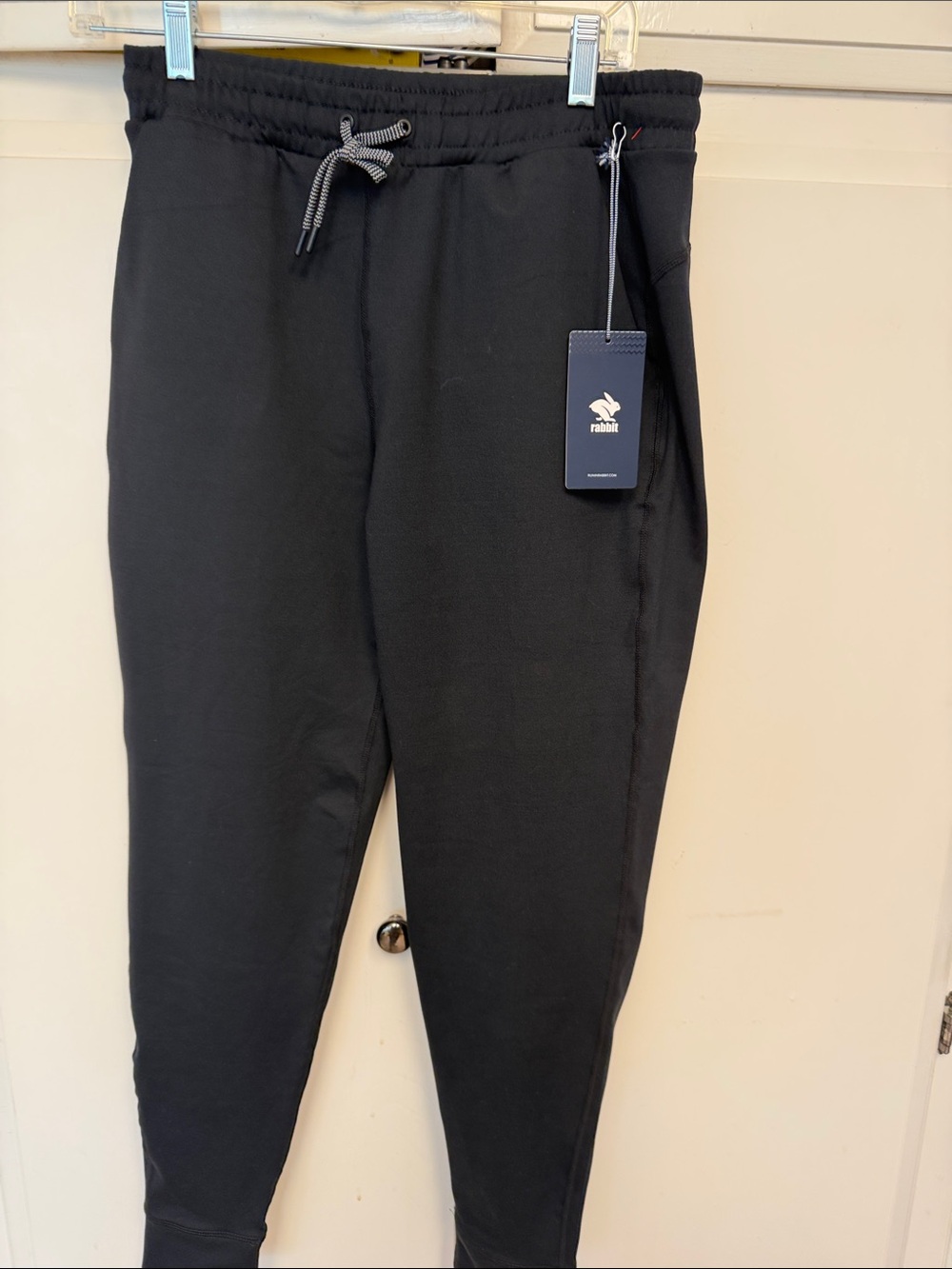 Rabbit Black Women's Jogger with Drawstring Waist